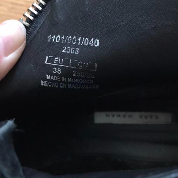 Zara Zip Up Ankle Boots - Picture 4 of 4